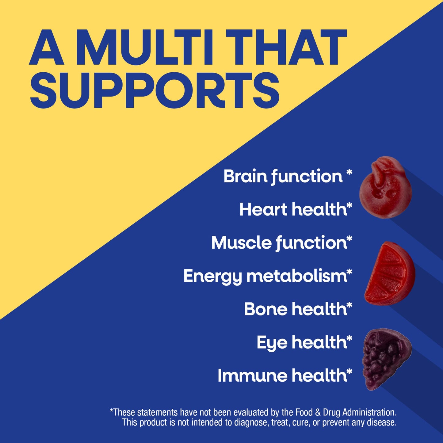 Nature's Way Alive! Men’s 50 Plus Premium Gummy Multivitamin, 75 ct