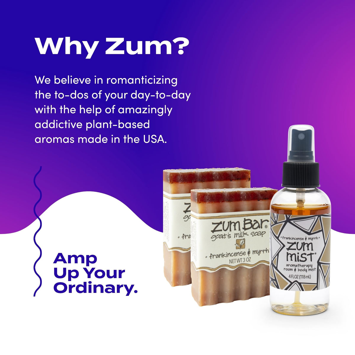 Zum Bundle - Soap Bars & Zum Mist - Frankincense & Myrrh