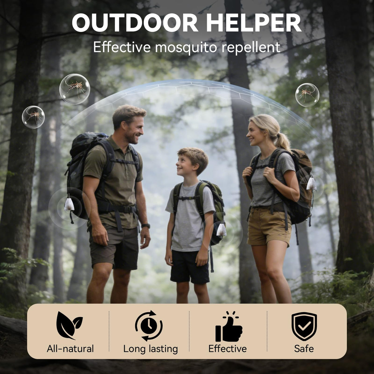 Mosquito Repellent 36 Balls – Mosquito Repellent Outdoor Patio & Indoor