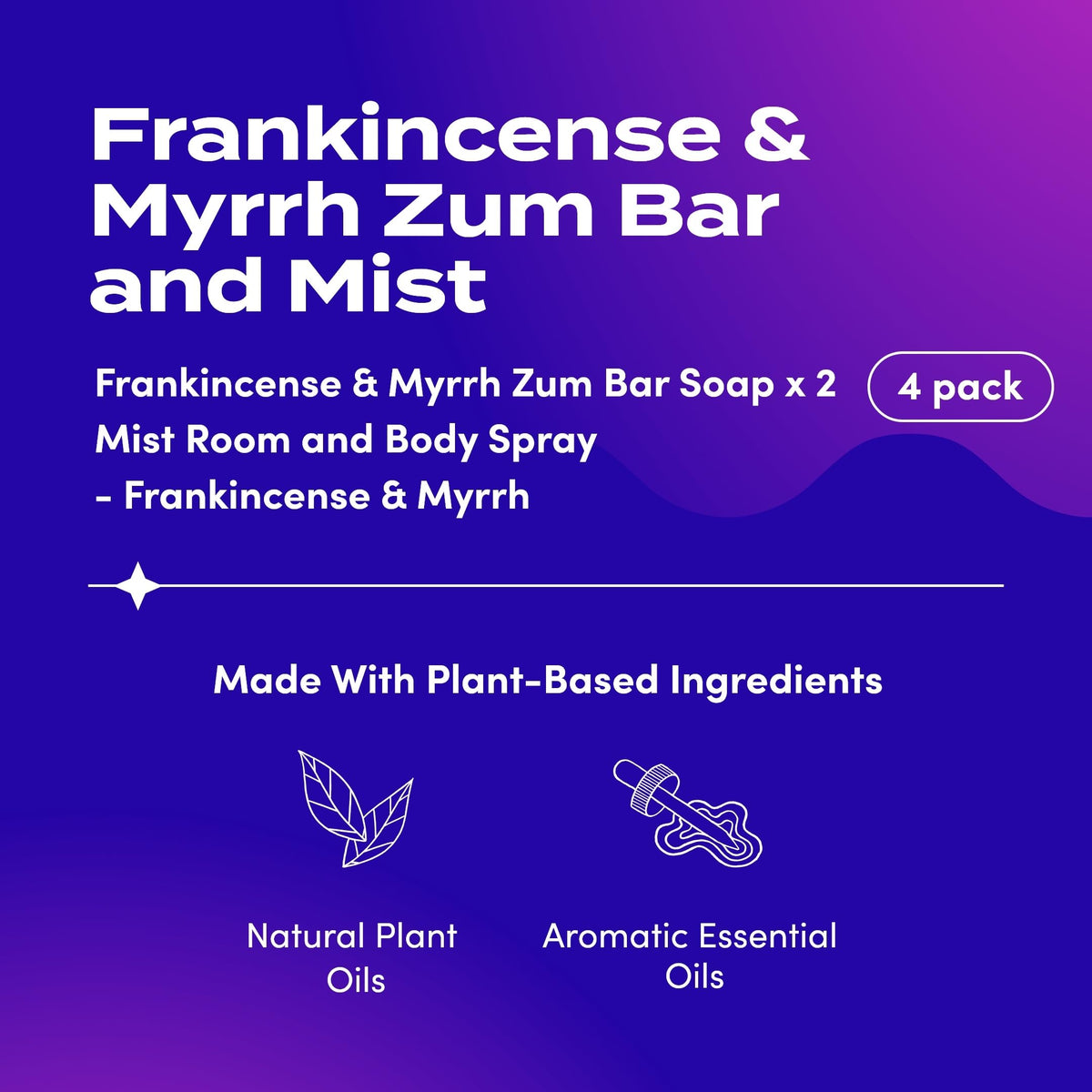 Zum Bundle - Soap Bars & Zum Mist - Frankincense & Myrrh