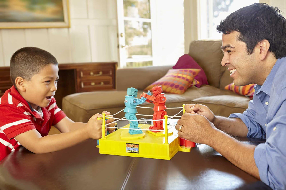 Mattel Games Rock 'Em Sock 'Em Robots Kids Game for Ages 6+