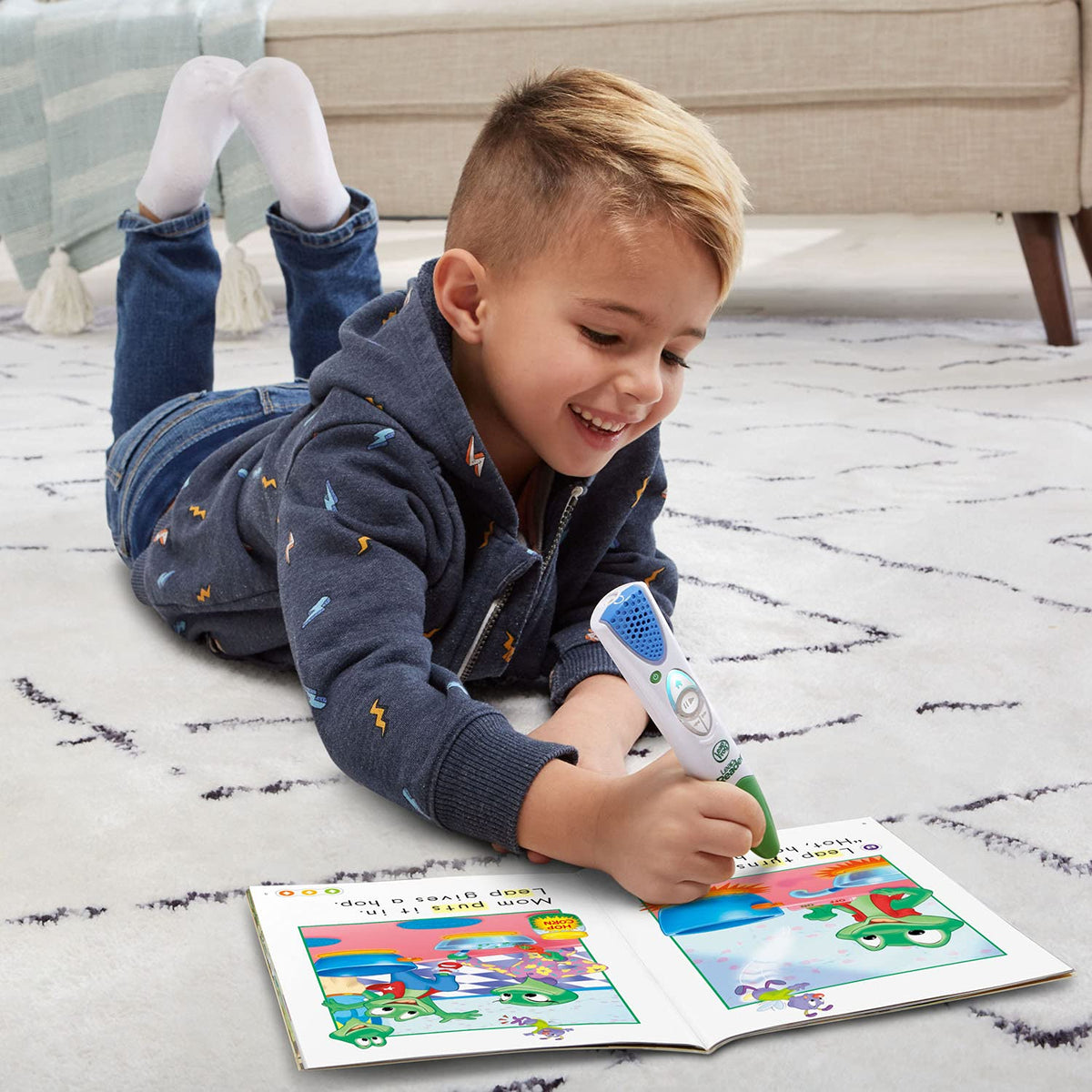 LeapFrog LeapReader System Learn to Read 10 Book Bundle