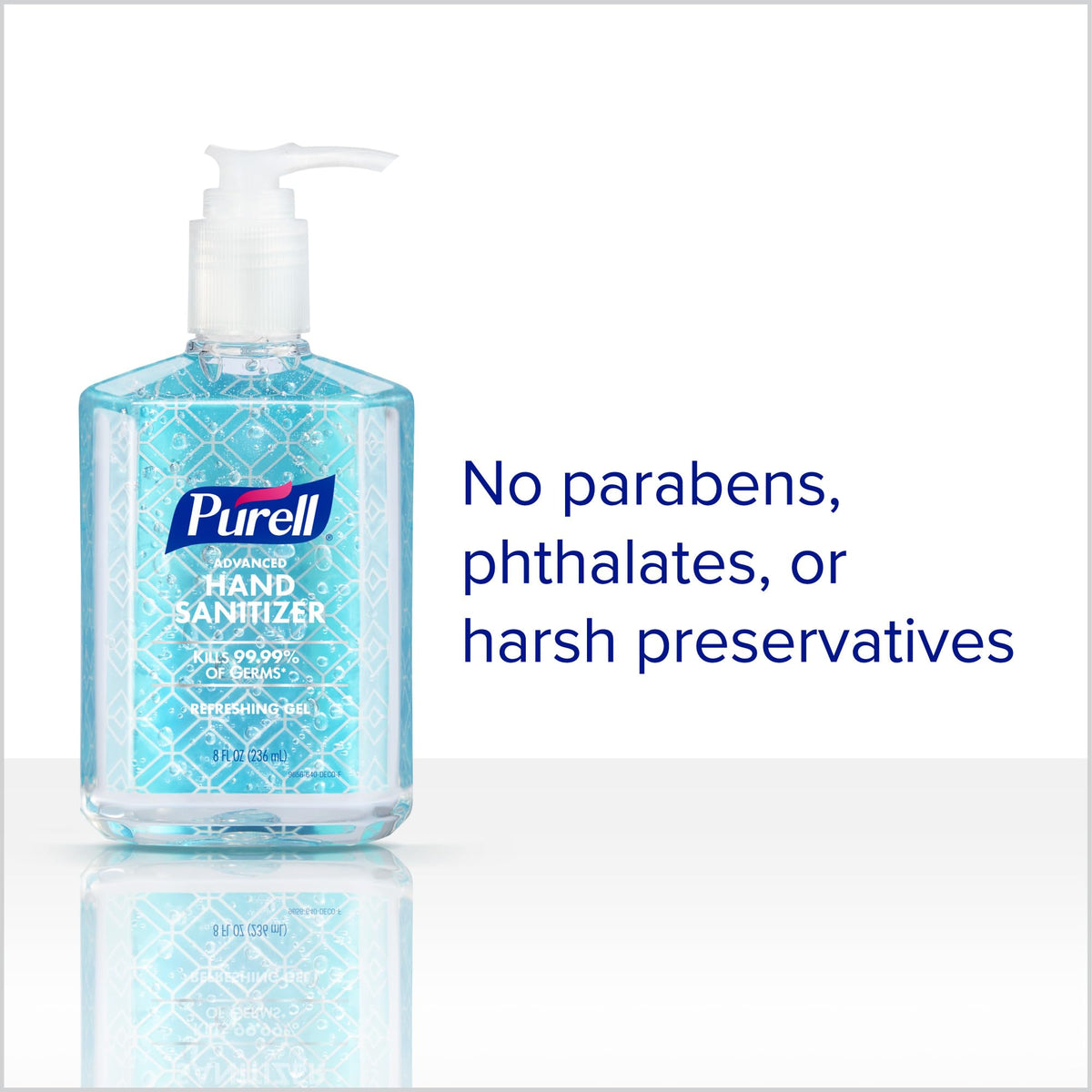 Purell Hand Sanitizer Gel Design Series Bottle 4ct x 8fl oz- 9652-06-ECDECO