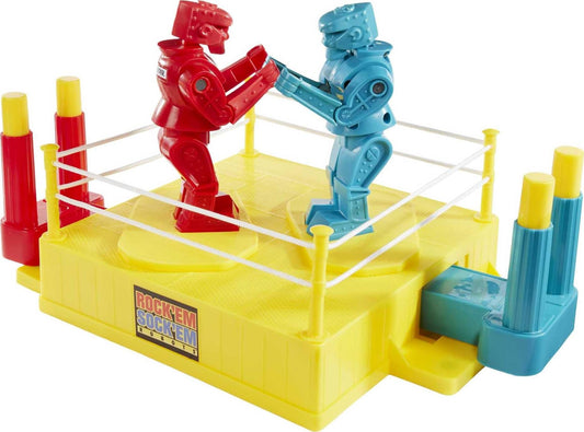Mattel Games Rock 'Em Sock 'Em Robots Kids Game for Ages 6+