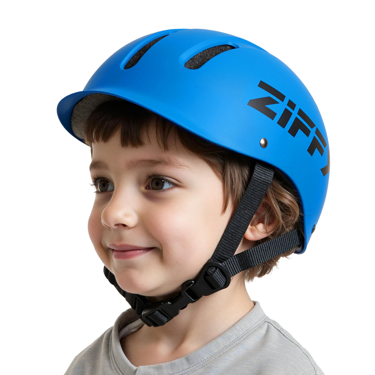 JOVA ZIFFY Kids Bike Helmet, Adjustable, Lightweight, Safety Certified Scooter Helmet for Boys & Girls with Washable Inner Lining, 2 Sizes, 4 Colors