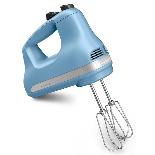 KitchenAid 5 Ultra Power Speed Hand Mixer, KHM512, Blue Velvet