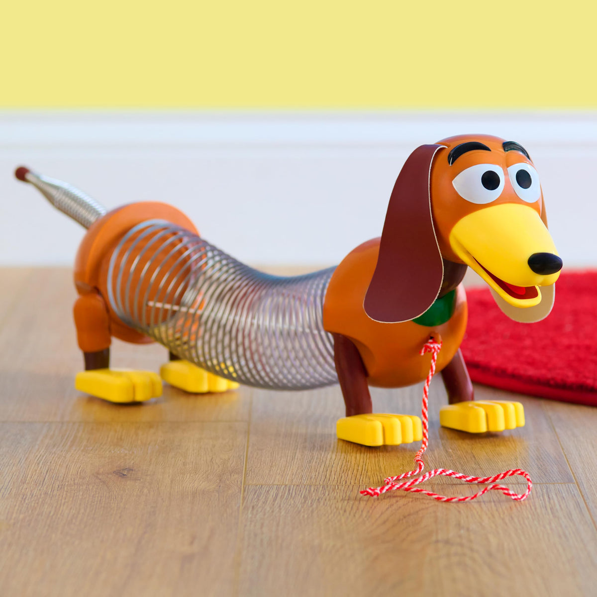 Just Play Retro Slinky Dog Pull Toy, Original Walking Spring Toy