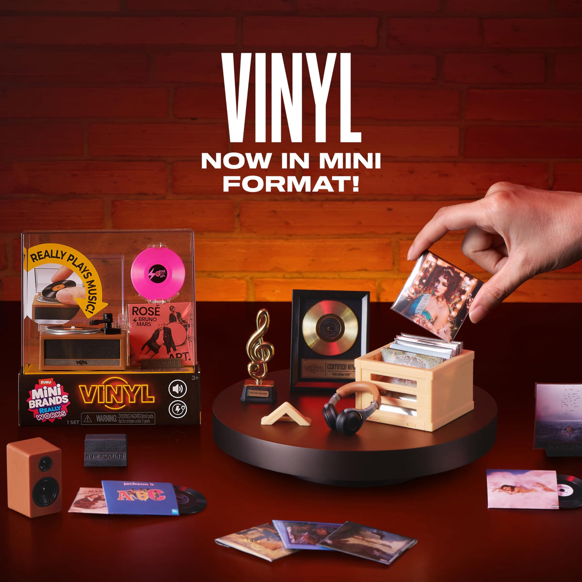 Mini Brands Really Works Vinyl Playset Series 1 by ZURU