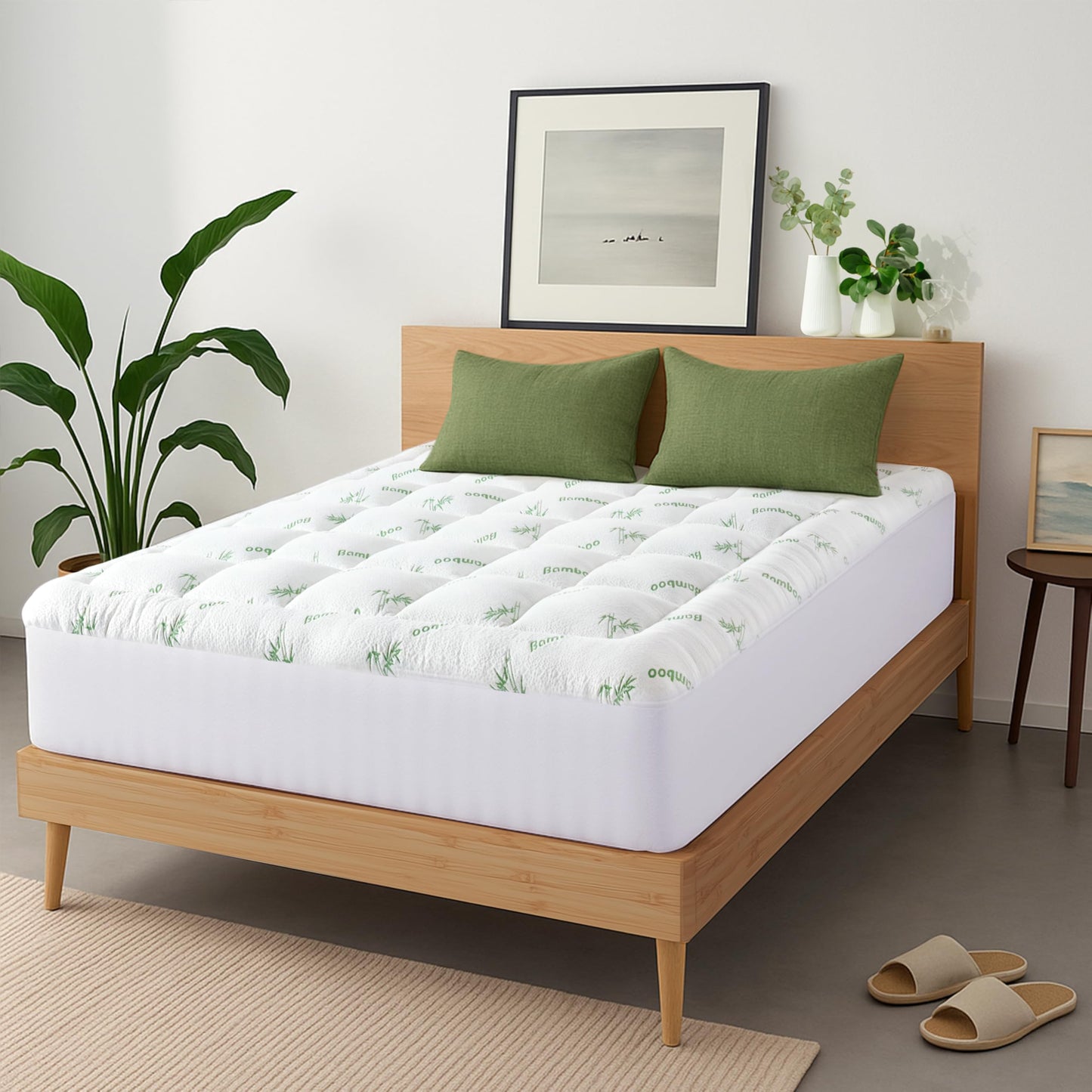 Niagara Sleep Solution Full Ultra Soft Mattress Topper — Back Pain Relief