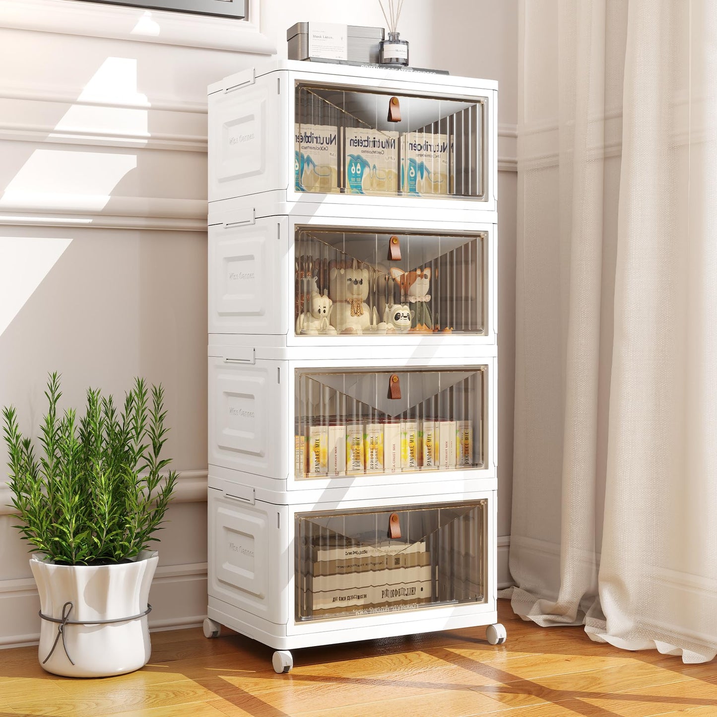Wise Oannes Closet Organizers and storage, Storage cabinet with Wheels