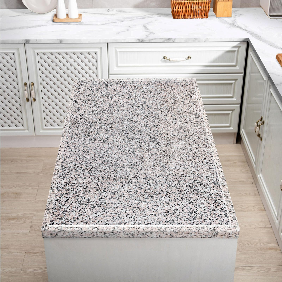 Clear Silicone Countertop Protector Mat, Non Slip & Heat Resistant Mats for Kitchen Countertop (23.6" *15.7")