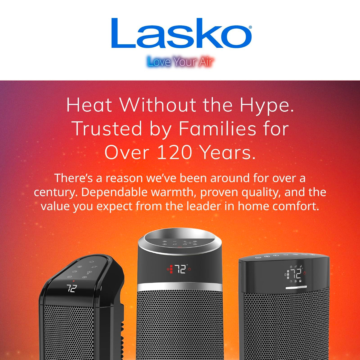 Lasko 18" Ellipse Ceramic Tower Space Heater - Remote - Black - CT18950