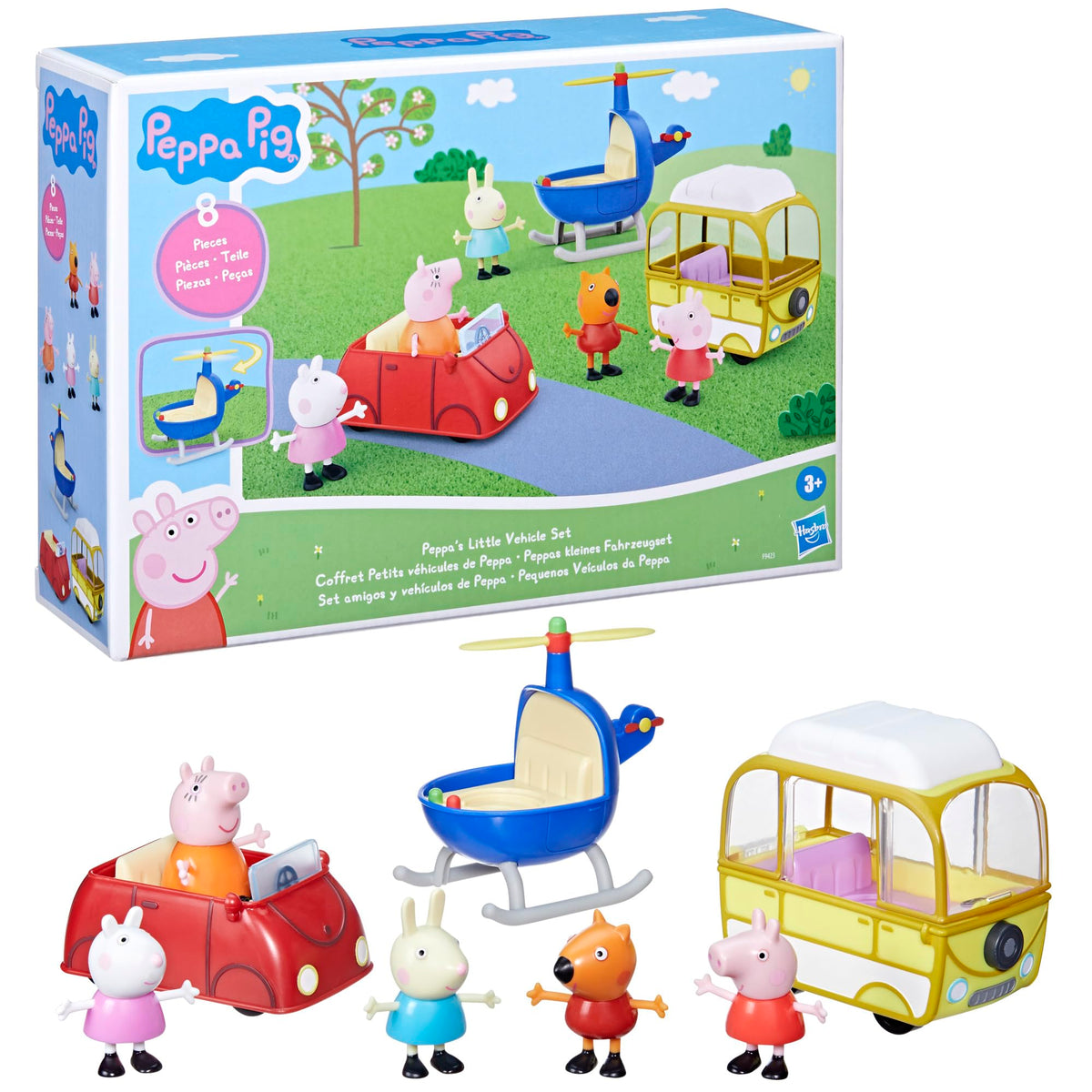 Peppa Pig Peppa's Little Vehicle Playset