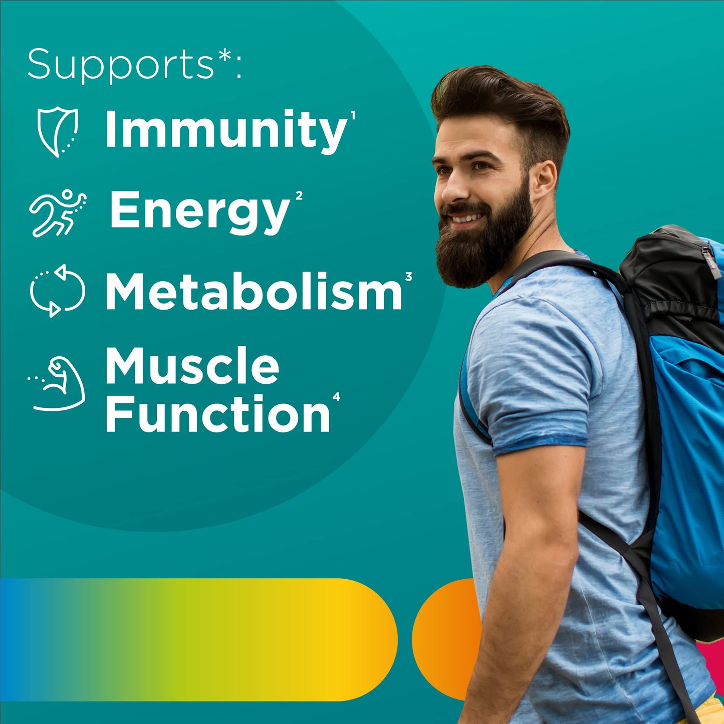 Centrum MultiGummies for Men 18 and Over, 100 Count