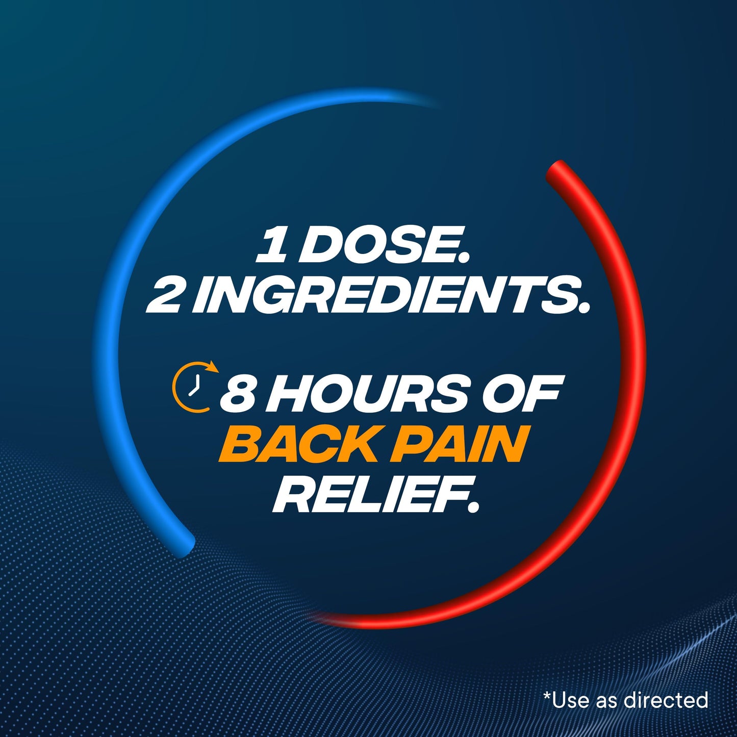 Advil Dual Action Back Pain, Ibuprofen 125mg, 144 Caplets