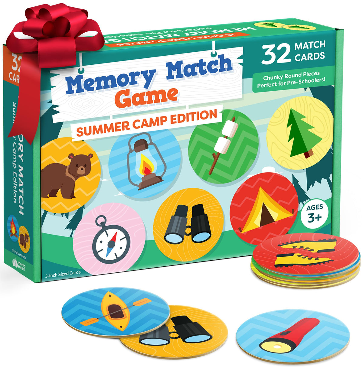 Matching Memory Games for Kids Ages 4-8 - Camping Games & Toys for Kids