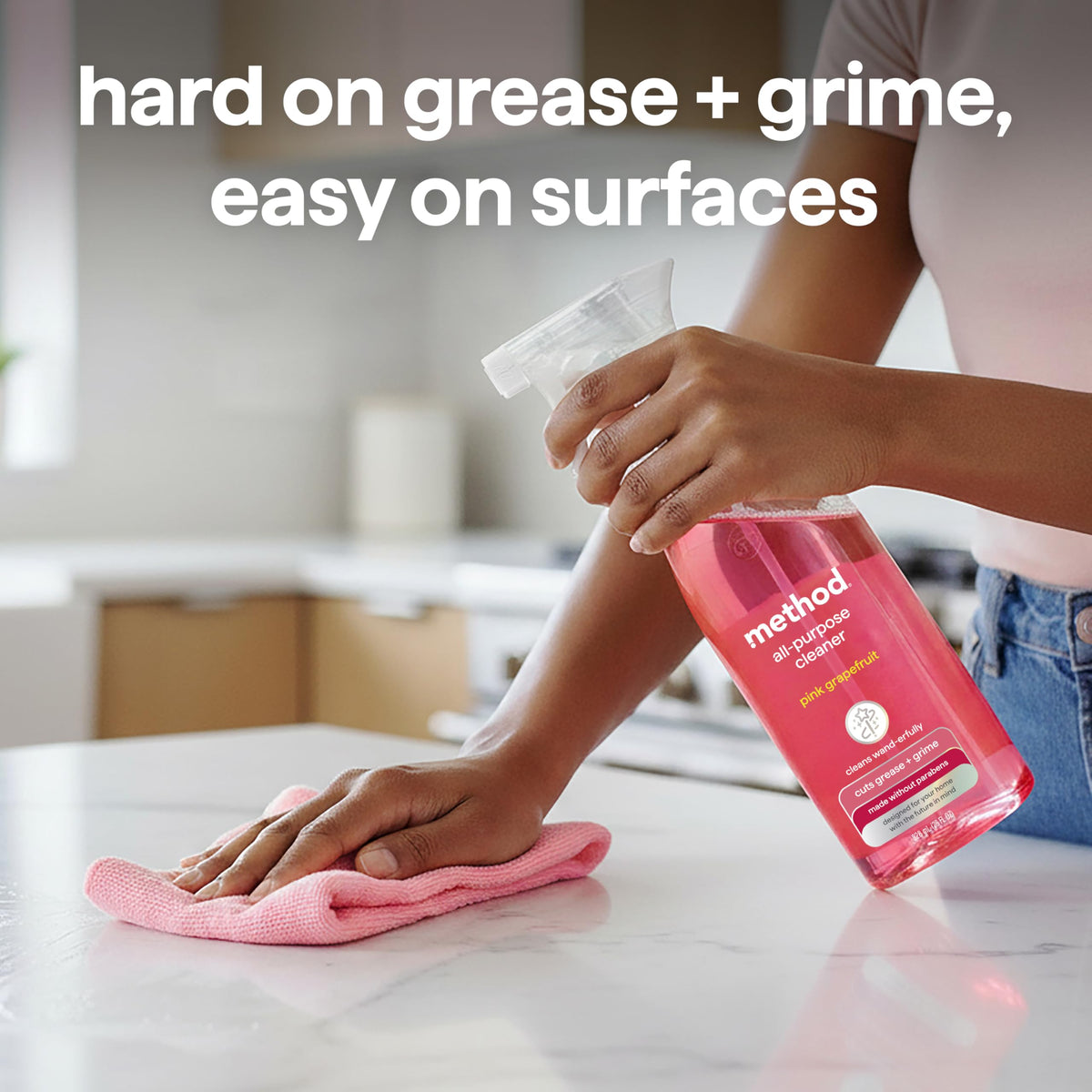 method All-Purpose Cleaner Spray, Pink Grapefruit, 28 fl oz