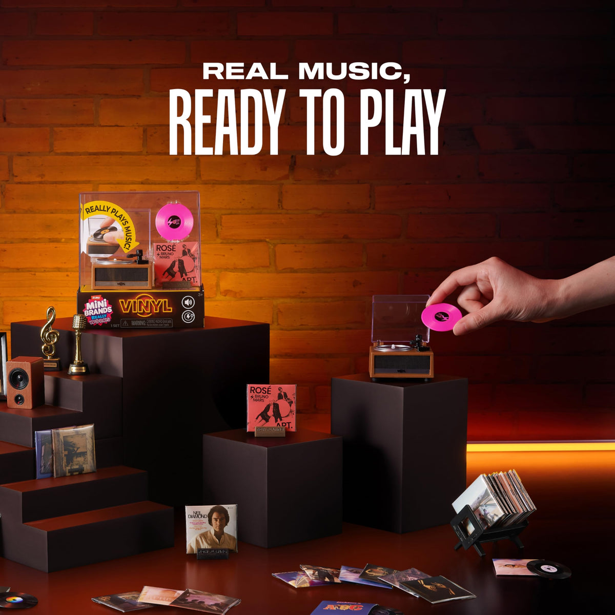Mini Brands Really Works Vinyl Playset Series 1 by ZURU