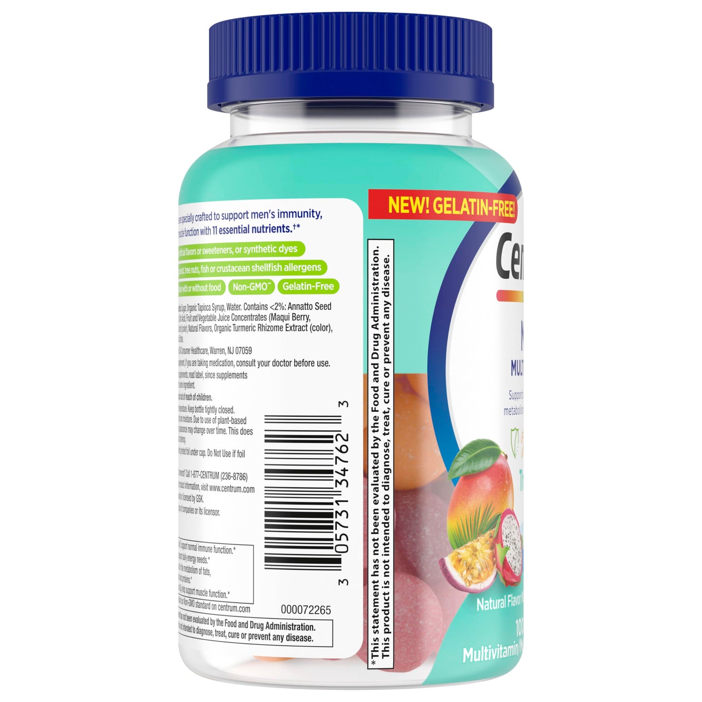 Centrum MultiGummies for Men 18 and Over, 100 Count