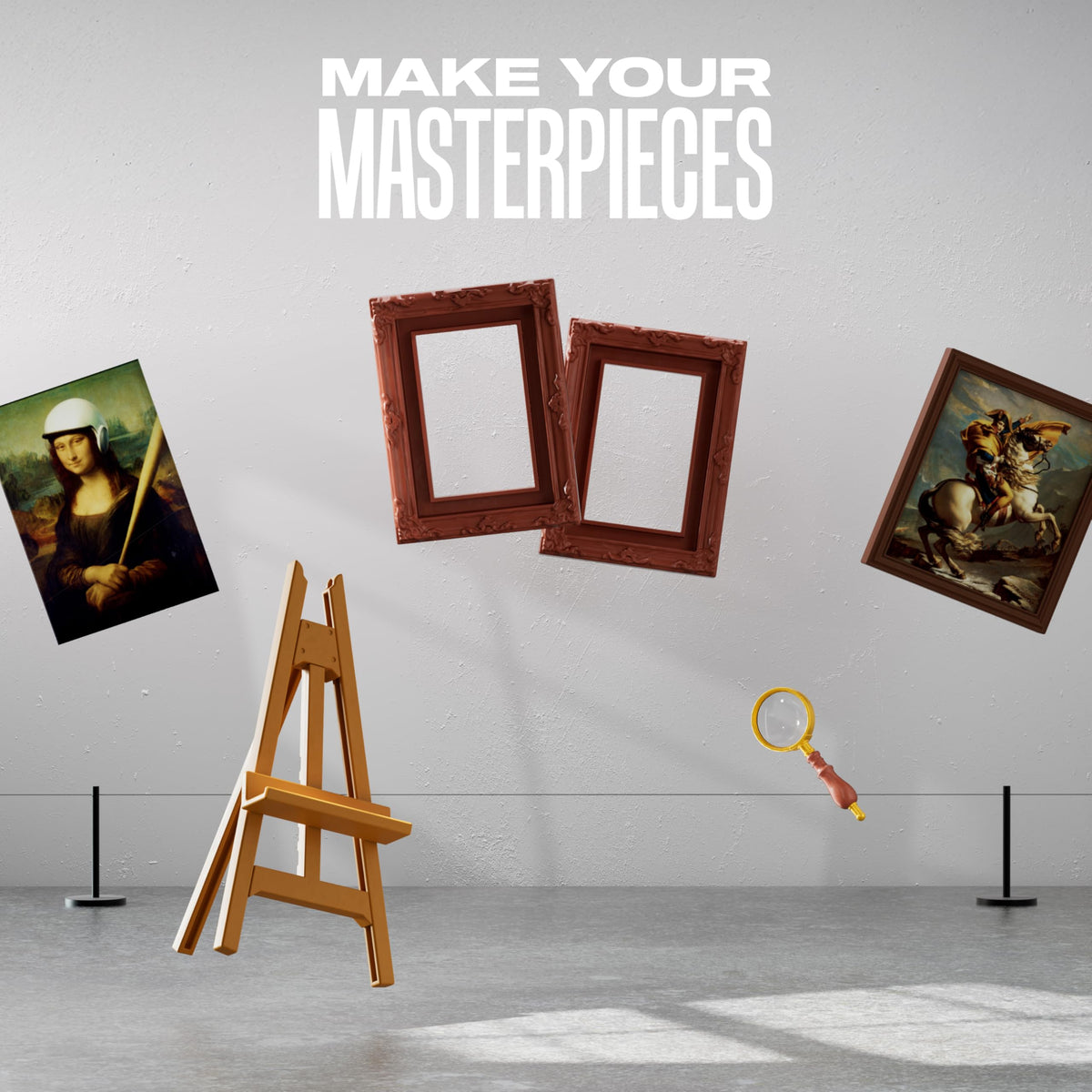 Mini Brands Create Mini Masterpieces Series 1, Capsule 2 Pack by ZURU, Real Miniature Masterpiece Creations Collectible Toy
