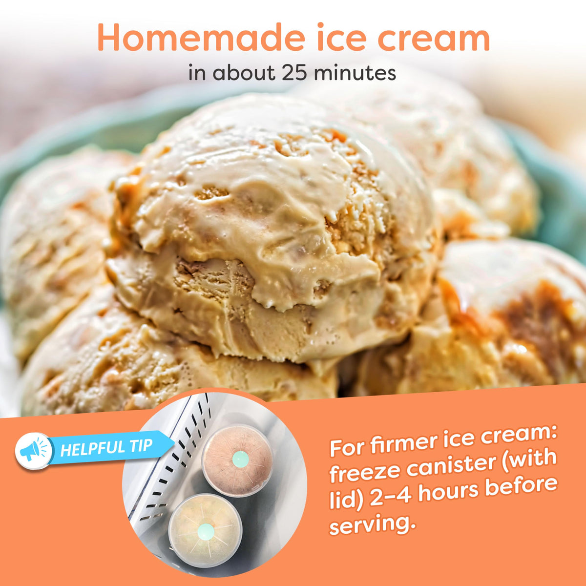 Nostalgia Electric Ice Cream Maker With 4 Qt Capacity- Old Fashioned Ice Cream Machine Makes Frozen Yogurt or Gelato in Minutes- Vintage Wooden Style Ice Cream Maker with Aluminum Canister- Light Wood