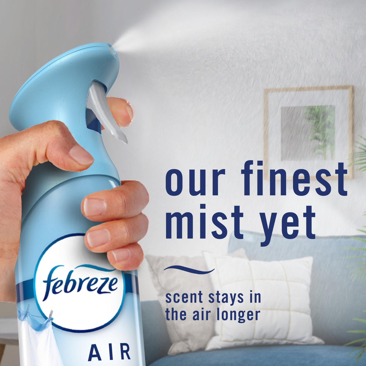 Febreze Odor-Fighting Air Freshener Spray, Room Spray, Crisp Fall Breeze, Cuddle Weather & Baked Cinnamon Apple Air Mist, 8.1 oz, 3ct