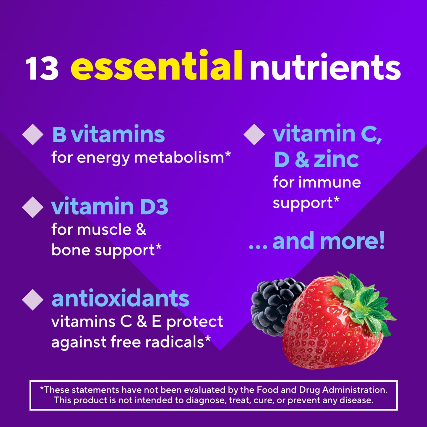 Vitafusion Men's Multivitamin Gummies | 120 Gummy Vitamins