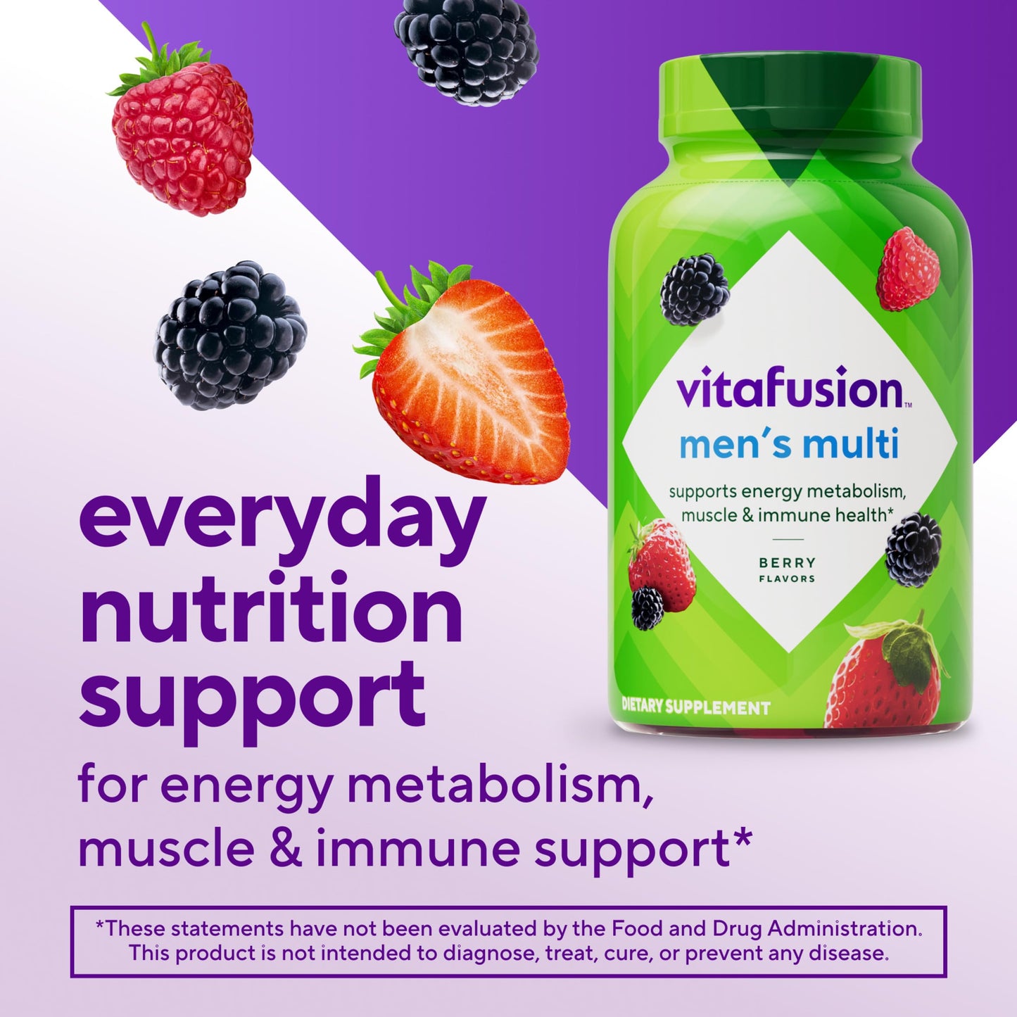 Vitafusion Men's Multivitamin Gummies | 120 Gummy Vitamins