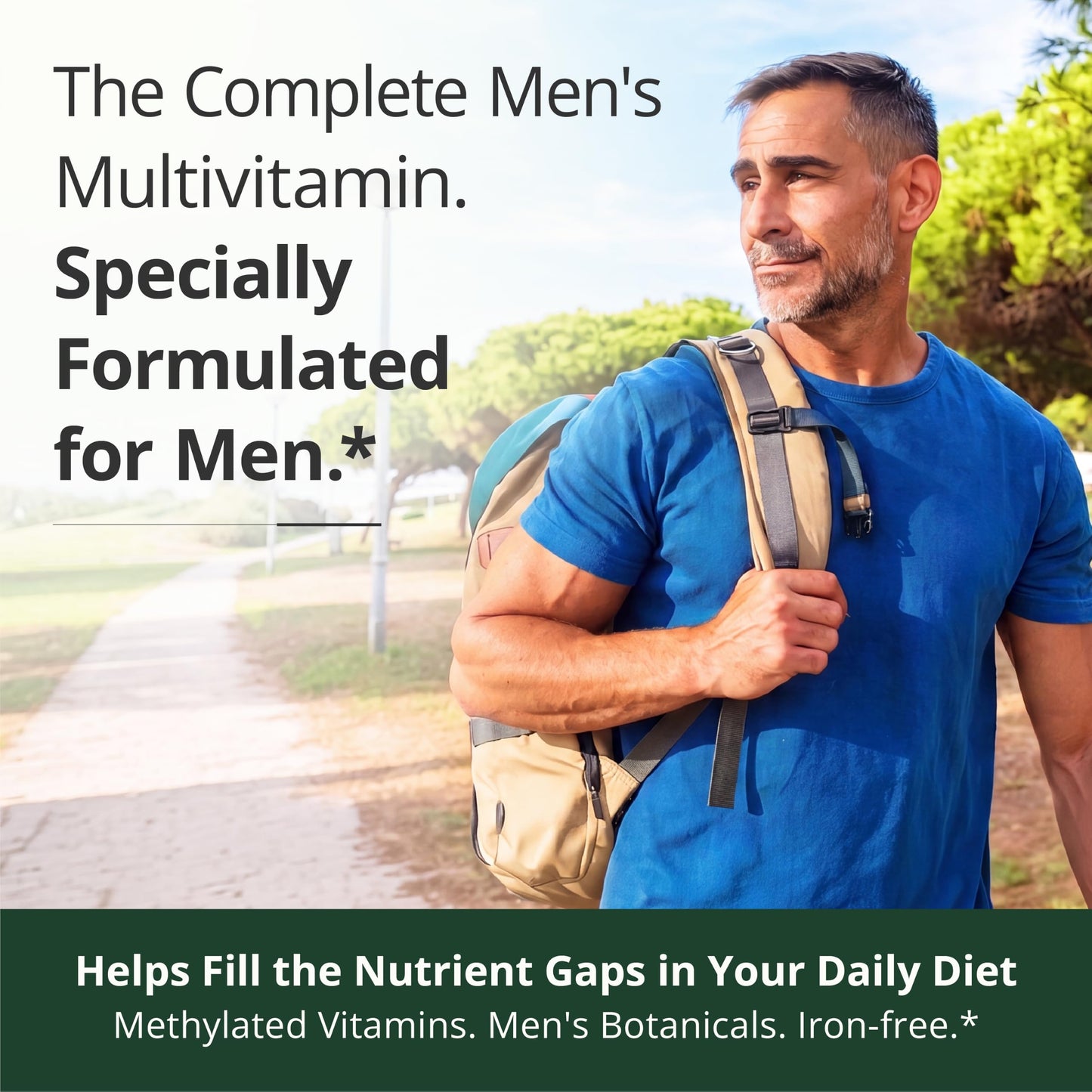 Vimerson Health Multivitamin for Men: Methylated B Vitamins, Chelated Minerals and Bioavailable D3 for Focus and Energy Support – Daily Mens Multivitamins and Multiminerals – 60 Capsules