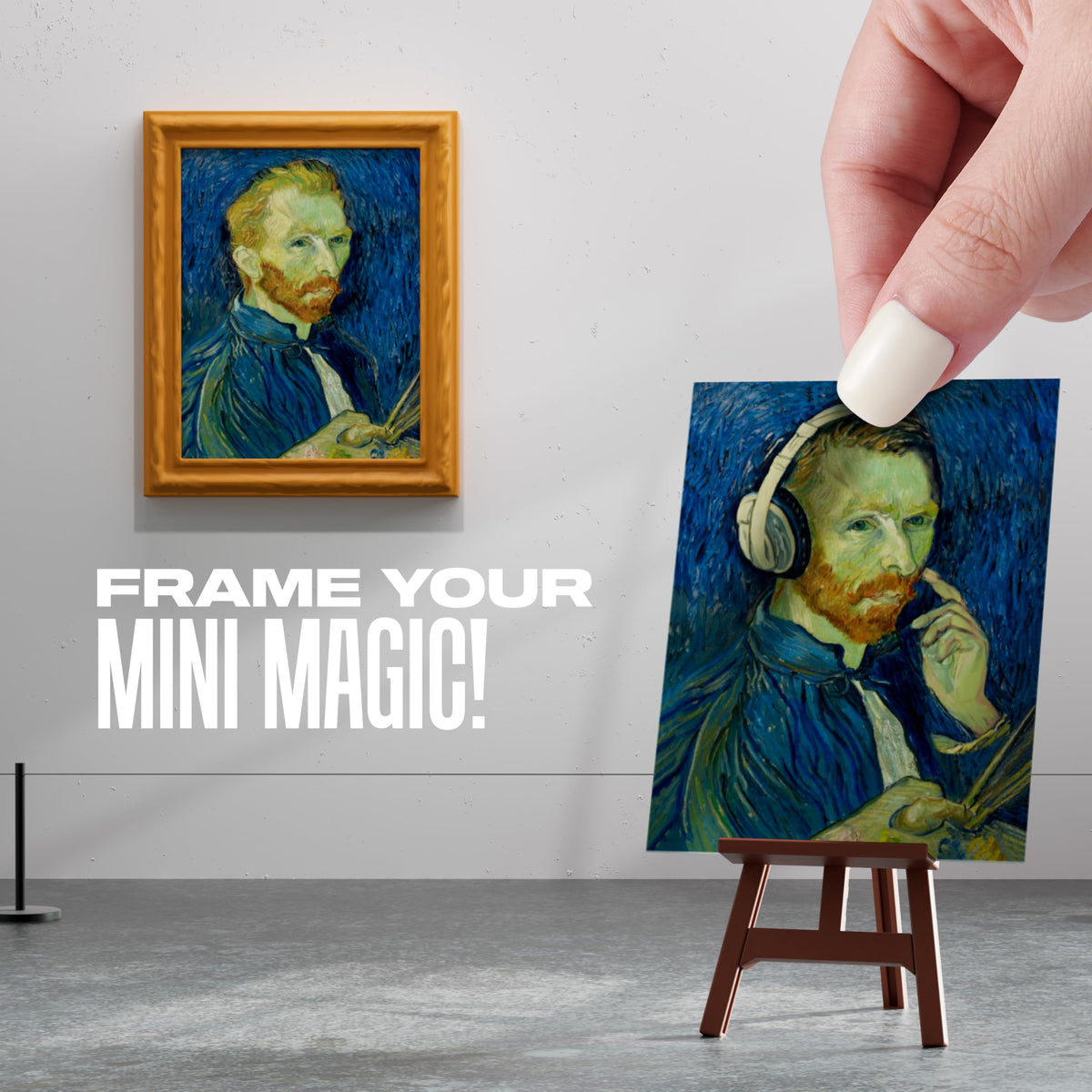 Mini Brands Create Mini Masterpieces Series 1, Capsule 2 Pack by ZURU, Real Miniature Masterpiece Creations Collectible Toy