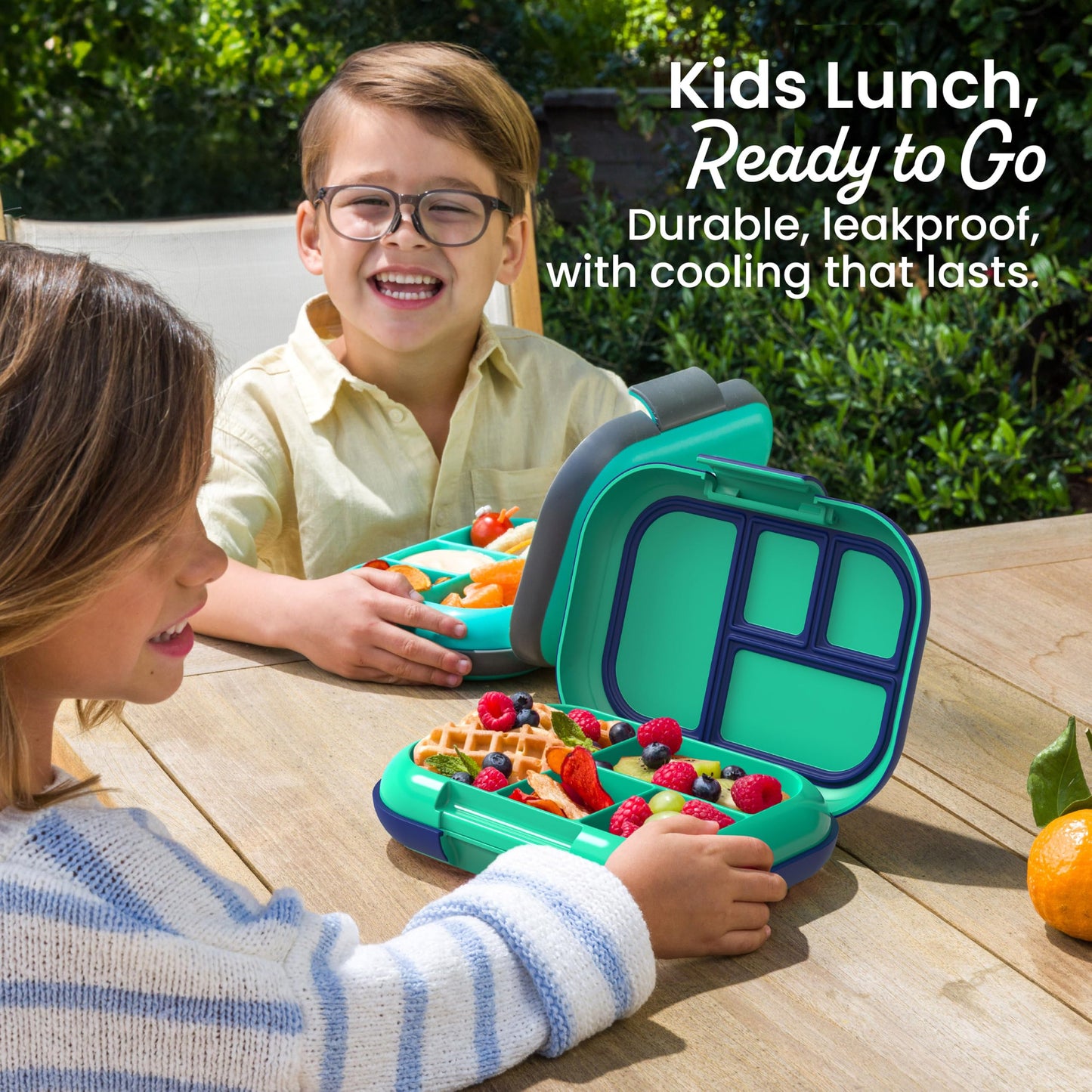 Bentgo Chill Kids 4-Compartment Bento Box Leakproof Lunch Box