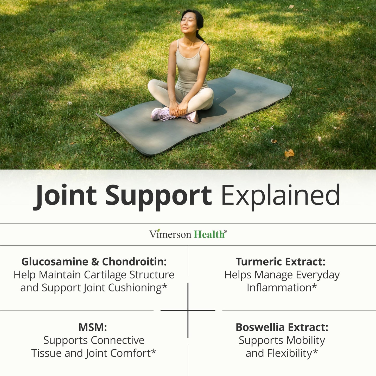 Glucosamine Chondroitin MSM – Joint Support Supplement for Women and Men with Glucosamine Sulfate 1500 mg, Chondroitin and MSM – for Cartilage, Joint Health and Flexibility – 90 Capsules