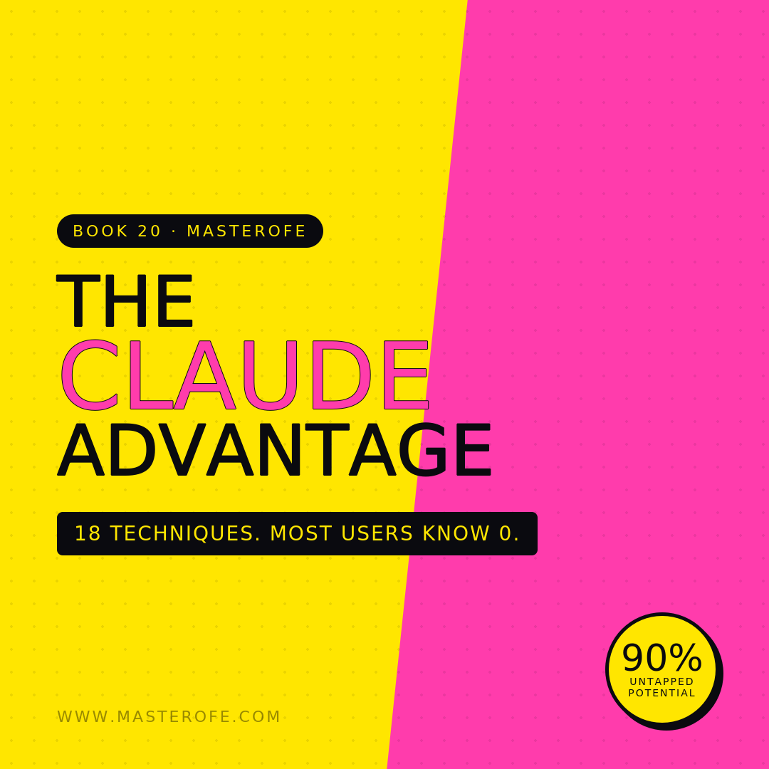 THE CLAUDE ADVANTAGE MASTER BOOK