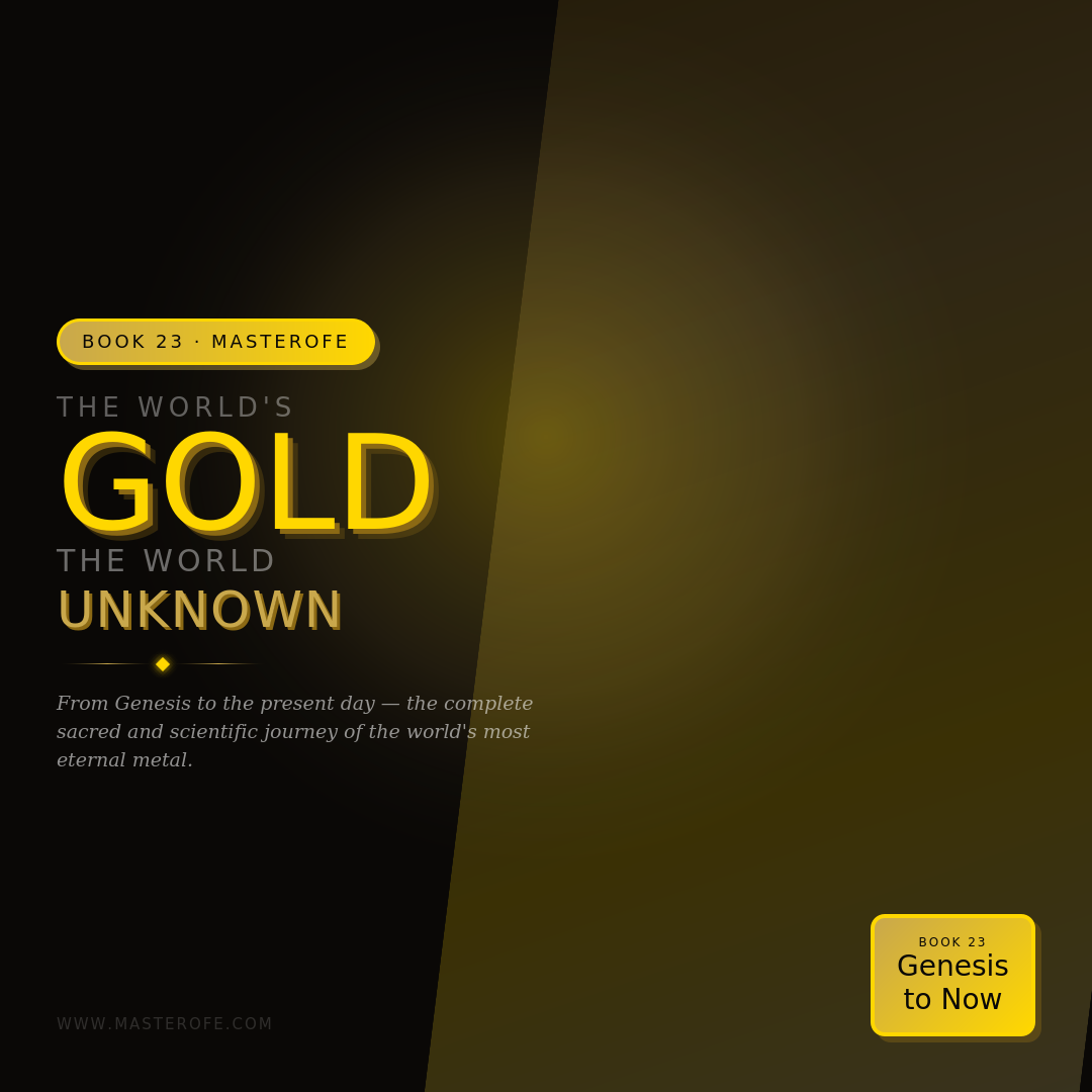Gold & The World Unknown The Complete Guide to Gold, Wealth, and Hidden Market Insights