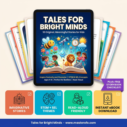 Tales for Bright Minds – Inspiring Stories to Spark Creativity, Imagination & Critical Thinking