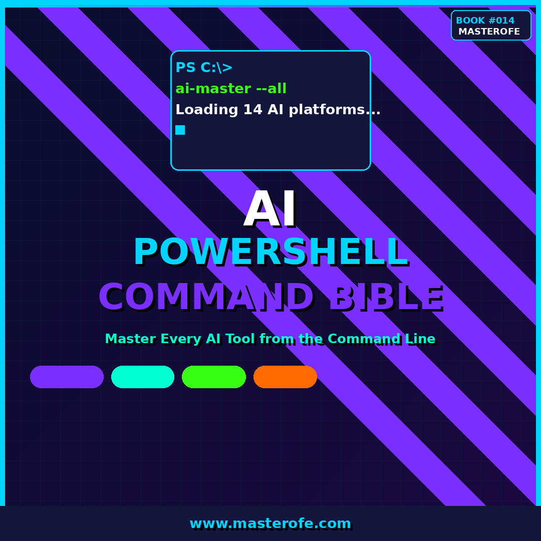 AI PowerShell Command Bible – Digital eBook Master AI-Assisted PowerShell Scripting & Automation
