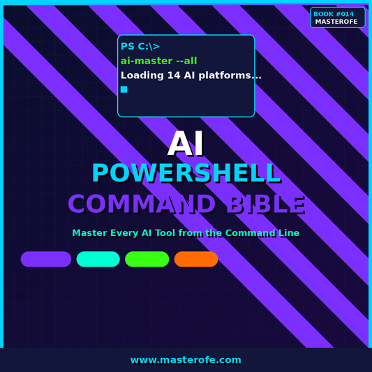 AI PowerShell Command Bible – Digital eBook Master AI-Assisted PowerShell Scripting & Automation