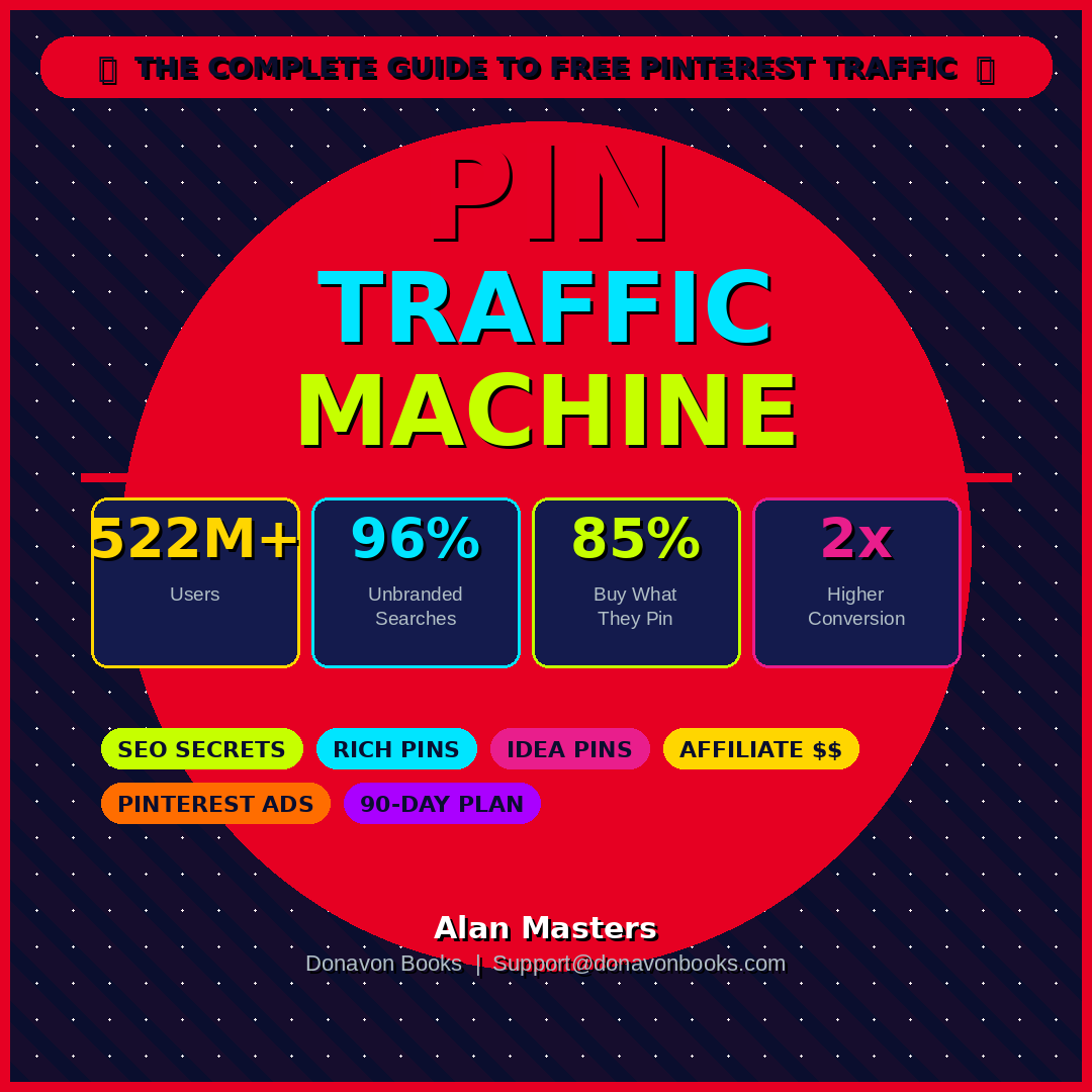 Pinterest Traffic Machine The Complete Guide to Driving Free Traffic and Growing Your Online Business