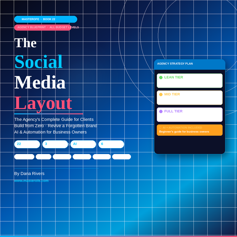 Social Media Layout Plan – Design a Cohesive Feed, Brand Style & Content Structure for Growth