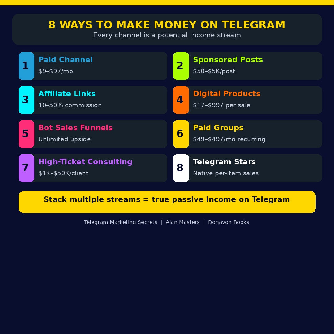TELEGRAM MARKETING SECRETS