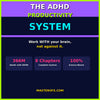 ADHD Productivity System – Focus Better, Reduce Overwhelm & Get Things Done