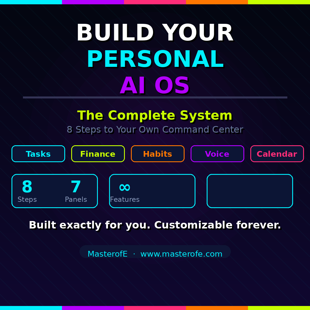 Build Your Personal AI OS The Complete Guide to Creating Your Own AI Powered Productivity System