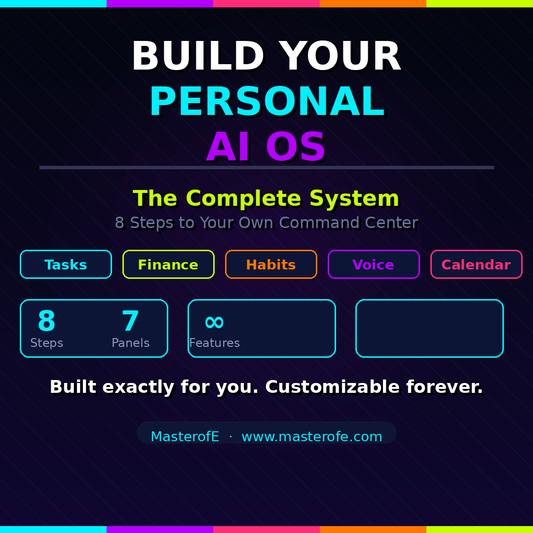 Build Your Personal AI OS The Complete Guide to Creating Your Own AI Powered Productivity System