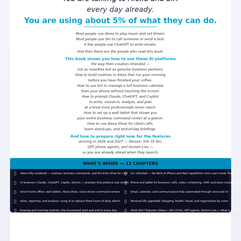 Alexa vs Siri 2027 – The Future of AI Assistants & Smart Voice Technology Explained