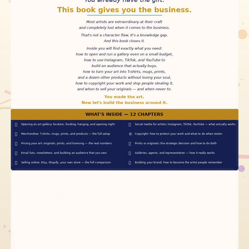 The Artist’s Bible – Complete Guide to Mastering Creativity, Skills & Art Business