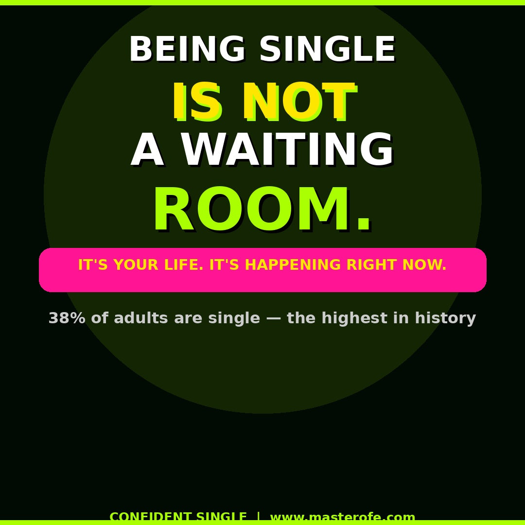 Confident Single The Complete Guide to Self Growth, Independence, and Building a Fulfilling Life
