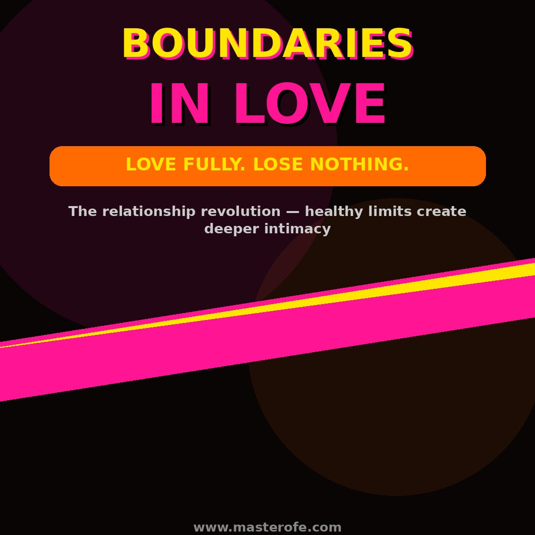 Boundaries in Love The Relationship Revolution Guide