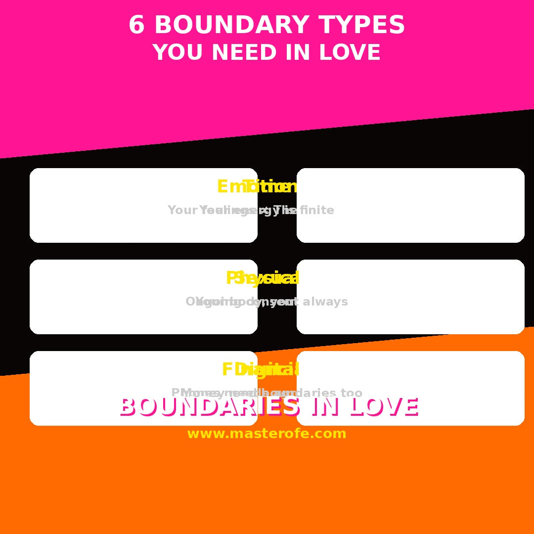 Boundaries in Love The Relationship Revolution Guide