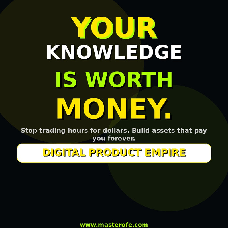 DIGITAL PRODUCT EMPIRE – Create, Launch & Scale Profitable Digital Products for Long-Term Online Income