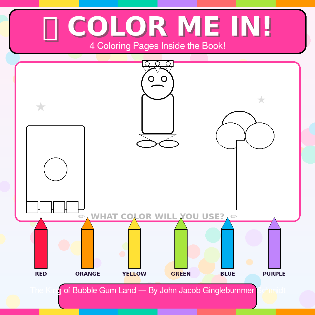 King of Bubblegum Land A Fun Adventure Through Imagination and Fantasy